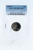 2008-S PCGS PR70DCAM Jefferson Nickel Proof 5C