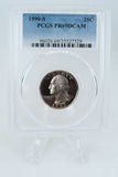 1990-S PCGS PR69DCAM Washington Quarter Proof 25C