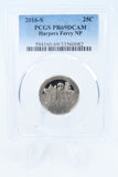 2016-S PCGS PR69DCAM Harpers Ferry NP Quarter Proof 25C