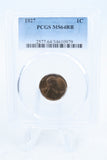 1927-P PCGS MS64RB Lincoln Wheat Cent Business Strike 1C