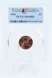 2006-P PCGS SP69RD Satin Finish Lincoln Cent 1C