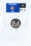 2004-S PCGS PR69DCAM Silver Wisconsin State Quarter Proof 25C