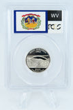 2005-S PCGS PR69DCAM Silver West Virginia State Quarter Proof 25C