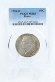 1936-D PCGS MS66 Boone Classic Commemorative Half Dollar 50C