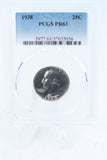 1938-P PCGS PR63 Washington Quarter Proof 25C