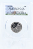 2016-S PCGS PR70DCAM Cumberland Gap NP Quarter Proof 25C