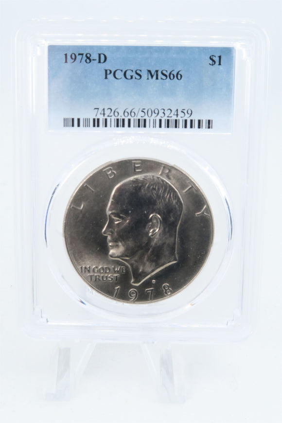 1978-D PCGS MS66 Eisenhower Ike Dollar Business Strike