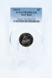 2004-S PCGS PR70DCAM Keel Boat Jefferson Nickel Proof 5C