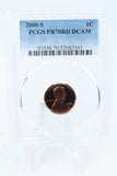 2000-S PCGS PR70DCAM Lincoln Memorial Cent Proof 1C