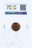 1957-P PCGS MS66+RD Lincoln Wheat Cent Business Strike 1C