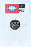 2003-S PCGS PR70DCAM Arkansas State Quarter Proof 25C