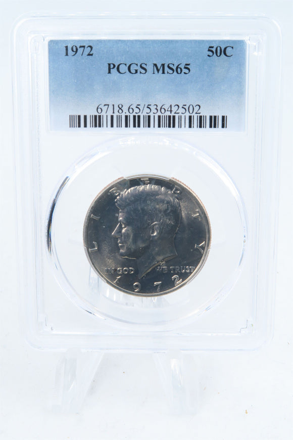 1972-P PCGS MS65 Kennedy Half Dollar Business Strike 50C