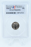 2006-P PCGS SP69FB Satin Finish Roosevelt Dime 10C