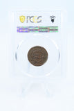 1853-P PCGS AU53BN Braided Hair Half Cent Business Strike 1/2C
