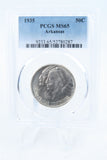 1935-P PCGS MS65 Arkansas Classic Commemorative Half Dollar 50C