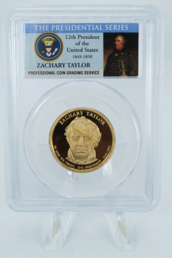2009-S PCGS PR69DCAM Zachary Taylor Presidential Dollar Proof
