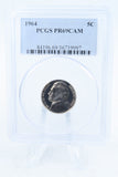 1964-P PCGS PR69CAM Jefferson Nickel Proof 5C