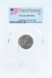 2017-S PCGS SP70FS Enhanced Full Steps Jefferson Nickel 5C