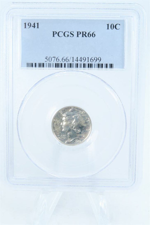 1941-P PCGS PR66 Mercury Dime Proof 10C