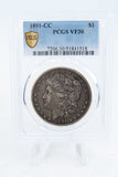 1891-CC PCGS VF30 Morgan Dollar Business Strike