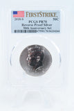 2018-S PCGS PR70 Reverse Proof First Strike Silver Kennedy Half Dollar 50C