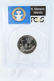 2009-P PCGS MS67 Northern Mariana Islands Quarter Business Strike 25C