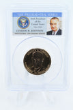 2015-P PCGS MS67 Lyndon B. Johnson Position A Presidential Dollar