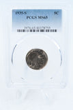 1935-S PCGS MS65 Buffalo Nickel Business Strike 5C