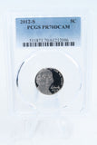 2012-S PCGS PR70DCAM Jefferson Nickel Proof 5C