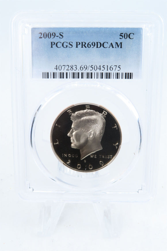 2009-S PCGS PR69DCAM Kennedy Half Dollar Proof 50C