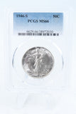 1946-S PCGS MS66 Walking Liberty Half Dollar Business Strike 50C