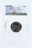 2019-S PCGS MS67 Frank Church River Of No Return NP Quarter 25C
