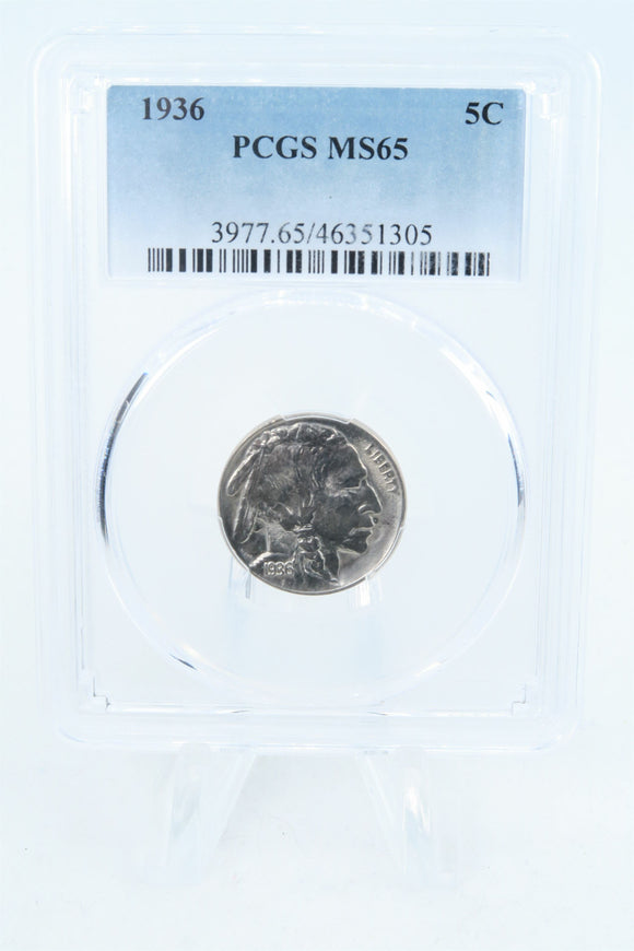 1936-P PCGS MS65 Buffalo Nickel Business Strike 5C