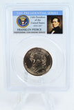 2010-P PCGS MS66 Franklin Pierce Position A Presidential Dollar