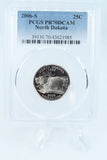 2006-S PCGS PR70DCAM North Dakota State Quarter Proof 25C