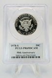 1978-S PCGS PR69DCAM Kennedy Half Dollar Proof 50C