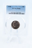1948-P PCGS MS66 Jefferson Nickel Business Strike 5C
