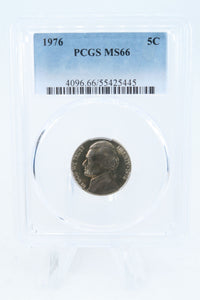 1976-P PCGS MS66 Jefferson Nickel Business Strike 5C *Super Toner*