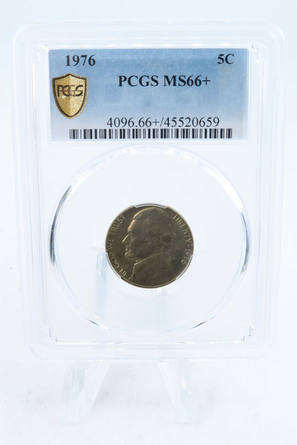 1976-P PCGS MS66+ Jefferson Nickel Business Strike 5C