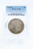 1921-D PCGS AU58 Morgan Dollar Business Strike
