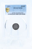 1831-P PCGS VF35 Capped Bust Half Dime Business Strike