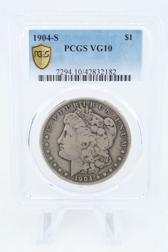 1904-S PCGS VG10 Morgan Dollar Business Strike