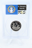 2009-S PCGS PR70DCAM Northern Mariana Islands Quarter Proof 25C