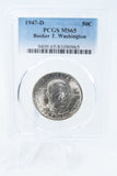 1947-D PCGS MS65 Booker T. Washington Classic Commemorative Half Dollar 50C