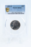 1981-D PCGS MS66 Washington Quarter Business Strike 25C