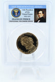 2010-S PCGS PR70DCAM Franklin Pierce Presidential Dollar Proof