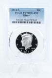2014-S PCGS PR70DCAM Silver Kennedy Half Dollar Proof 50C