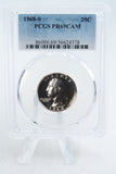 1968-S PCGS PR69CAM Washington Quarter Proof 25C