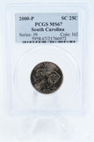 2000-P PCGS MS67 South Carolina State Quarter Business Strike 25C