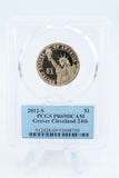 2012-S PCGS PR69DCAM Grover Cleveland 24th Presidential Dollar Proof